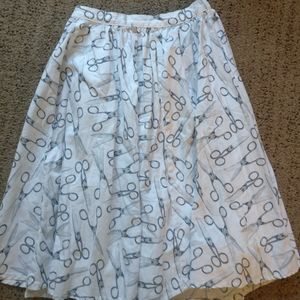 Modcloth scissors skirt
